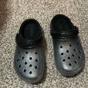 Glitter crocs